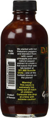 Da Bomb Ground Zero bottle side view highlighting extreme heat