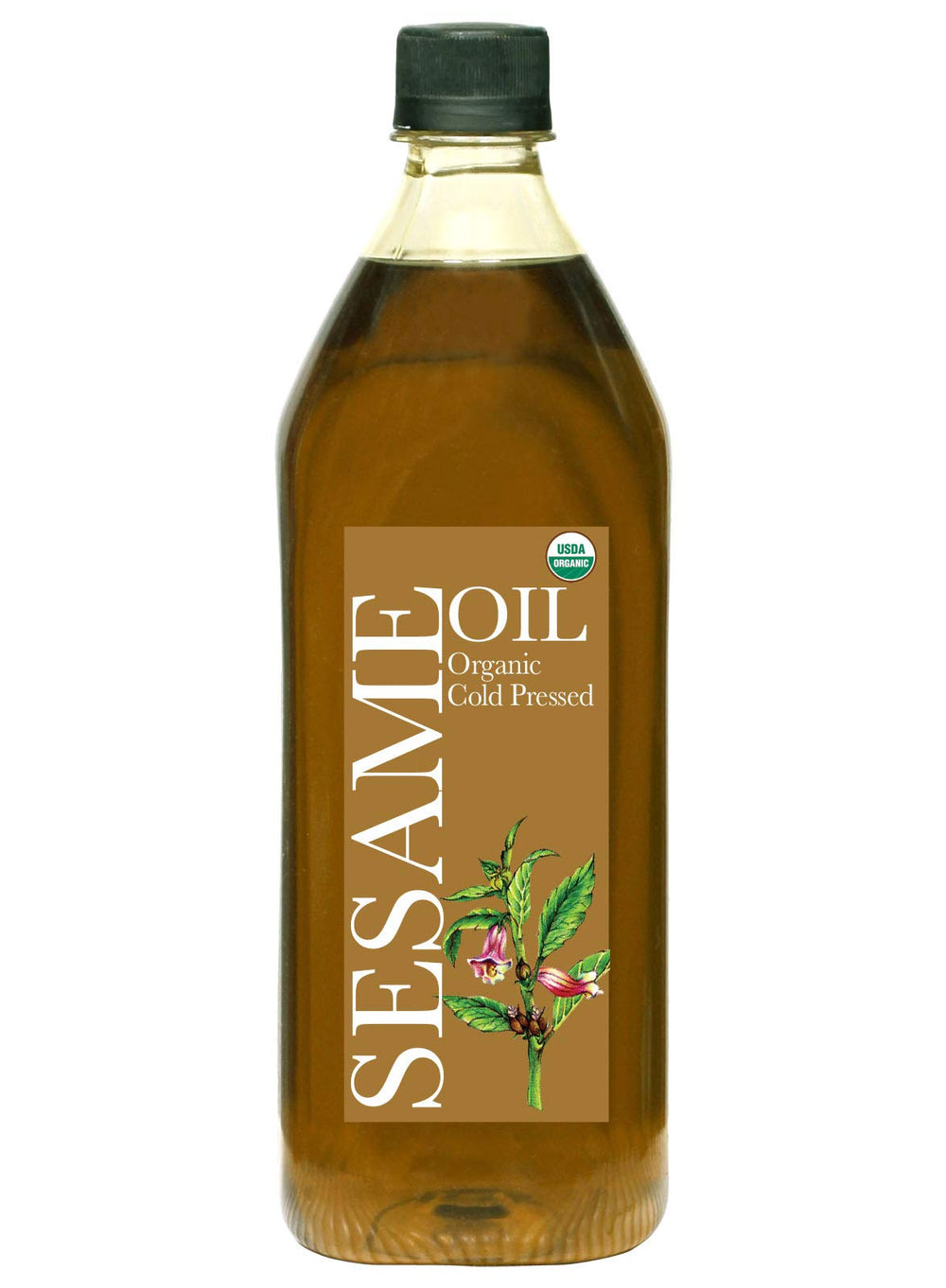 DAANA sesame oil bottle front view, ideal for cooking flavor enhancement.