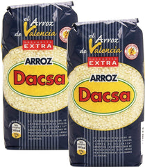 Dacsa Round Rice Valencia bag 1, premium rice ideal for authentic paella