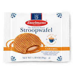 Warm Daelmans Stroopwafel over tea to awaken aroma and flavor