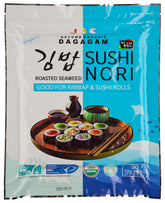DAGAGAM Organic Sushi Nori twice roasted sheets for restaurant quality sushi at home