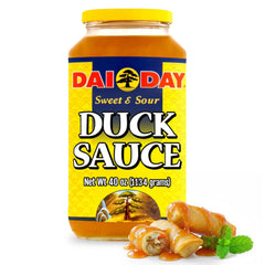 Dai Day Sauce Duck bottle being poured for a quick glaze