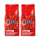 Daim chocolate bags 200g front view, perfect for sharing at gatherings.