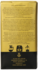 Dallmayr Prodomo Gourmet Coffee packaging, triple-pack convenience for steady mornings.