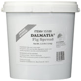 Dalmatia fig spread jar highlighting rich flavor, ideal with cheese and bread
