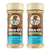 Dan-O's Ranch Cheesoning bottle front view highlighting creamy ranch flavor