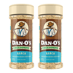 Dan-O's Ranch Cheesoning bottle front view highlighting creamy ranch flavor