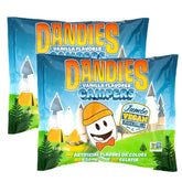 DANDIES Jumbo Campers pack front showing the vegan 2-pack for camping.