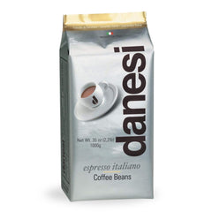 Danesi Caffè Gold beans pack, premium espresso roast for rich crema.