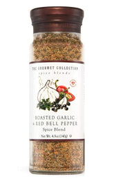 Dangold Gourmet Collection jar showcasing roasted garlic and red pepper blend