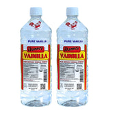 Danncy Vanilla Clear bottle front view shows authentic vanilla flavor for baking and desserts.
