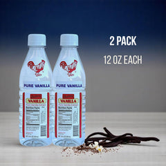 Close-up of Danncy Vanilla Clear label signaling trusted quality for baking.