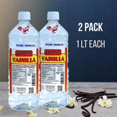 Danncy Vanilla Clear two-bottles pack demonstrates value for home bakers and cafes.