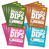 Dan-O’s Dips Variety Pack front view shows four flavors for easy entertaining