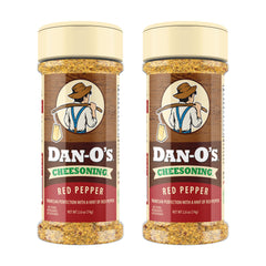 Dan-O's Red Pepper Cheesoning bottle adds cheesy heat to everyday cooking