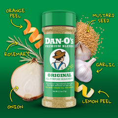 Dan-O's Seasoning on chicken adds savory, balanced flavor.