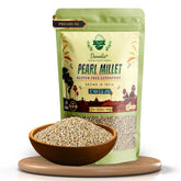 Danodia Foods Organic Pearl Millet kernels close-up show rustic texture ideal for hearty bowls at meals