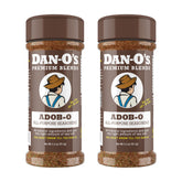 Dan-O's Adob-O seasoning bottle for taco night, sugar-free and versatile.