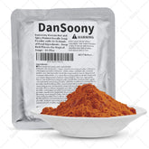 DanSoony hot-spicy ramen powder bottle front showing bold umami and heat for rich soups