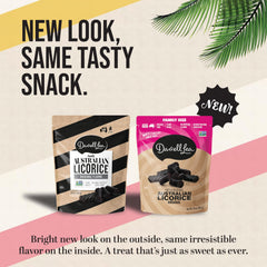 Darrell Lea soft chewy licorice bites ready for everyday snacking