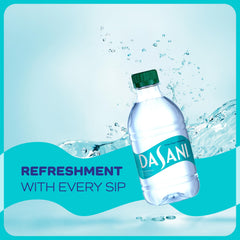 DASANI purified water undergoes reverse osmosis filtration for consistent purity.
