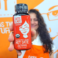 Date Lady Hot Date sweet potato glaze enhances roasted dishes with zesty heat.