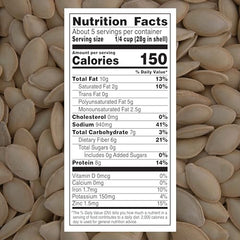 DAVID pumpkin seeds 5 oz bag, ready-to-eat snack after workouts.