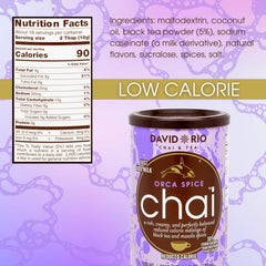 David Rio Orca Spice hot cup steaming with bold flavors for a comforting beverage