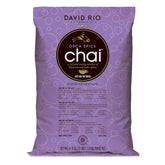 David Rio Orca Spice reduced calorie chai latte mix in a bottle, convenient for busy service.