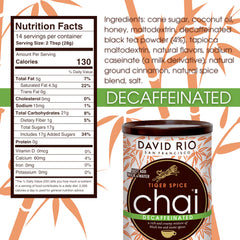 Tiger Spice chai cup steaming with rich spice aroma