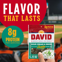 DAVID snack pack is ready for road trips, movies, and events.