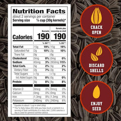 Crunchy Bar-B-Q flavor delivers bold bite in every seed.