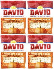 David Seeds pumpkin seeds in a 5oz bag, ideal for on-the-go snacking