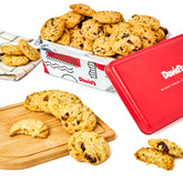 David's Cookies cranberry-pistachio-biscuits: crisp texture with fruity crunch for snack moments.