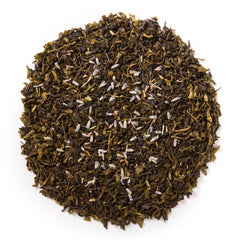 Davidson's Earl Grey Green loose leaves ready to steep for a vibrant cup