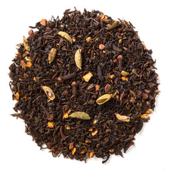 Davidson's Green Chai Orange Peel leaves steep to reveal a vibrant green infusion