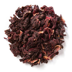 Davidson's hibiscus organic leaves-to-cup process visual
