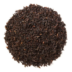 Davidson's bulk tea in a hot cup, showcasing a rich aroma and smooth finish