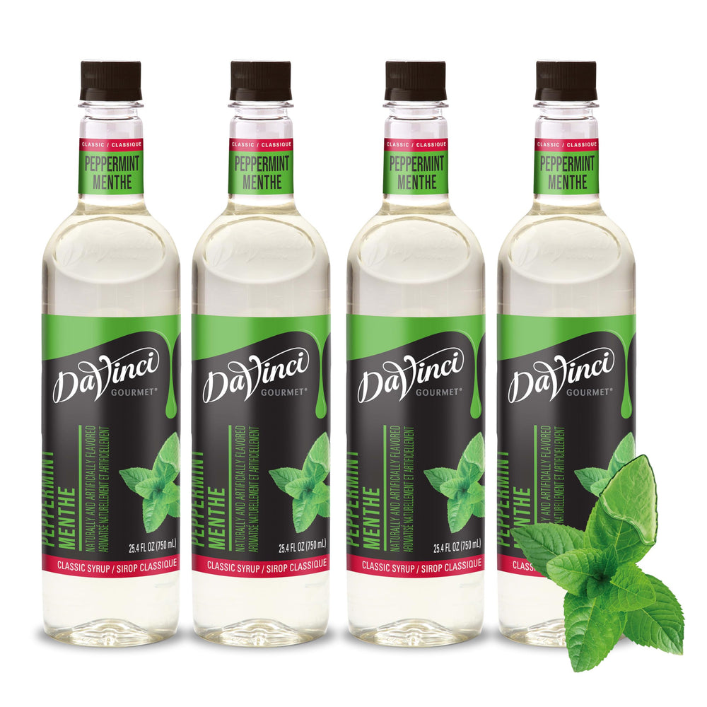 DaVinci Gourmet Classic Peppermint Syrup bottle for premium beverages