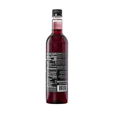 DaVinci Gourmet Classic Raspberry Syrup pour shows vivid color and smooth flow for beverages.