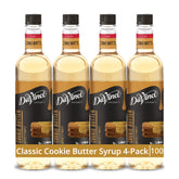 DaVinci Gourmet Cookie Butter Syrup bottle ready to pour into coffee for warm spice