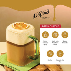 Coffee with Cookie Butter Syrup creates a cozy latte experience