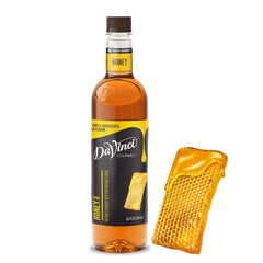 DaVinci Gourmet Honey Syrup bottle showcasing premium flavor for drinks