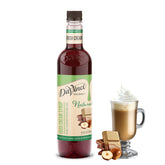 DaVinci Gourmet Naturals Irish Cream syrup bottle showing premium ingredients and label