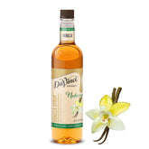 DaVinci Gourmet Naturals Vanilla Syrup bottle front highlighting natural vanilla flavor for premium beverages.