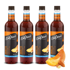 DaVinci Gourmet Sugar-Free Amaretto Syrup bottle for coffee and desserts
