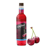 DaVinci Gourmet sugar-free cherry syrup bottle with rich cherry flavor