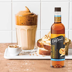 Sugar-Free Peanut Butter Syrup mixes with dairy without curdling in a latte