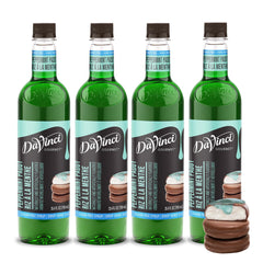 DaVinci Gourmet Sugar-Free Peppermint Paddy syrup bottle front for sugar-free flavor.