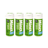 DC24 DAILY CARE xylitol-erythritol mints packaging; four tubes for on-the-go freshness.